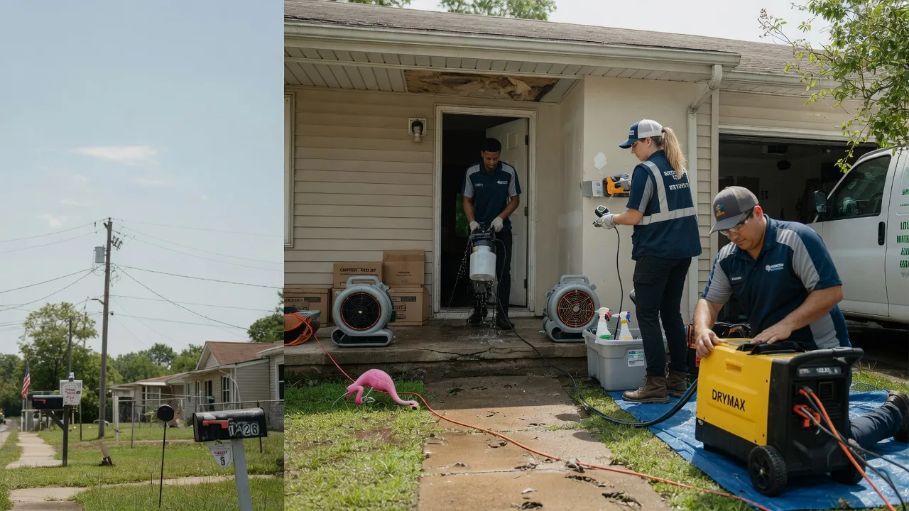 Storm Damage Water Removal in Tremont City, OH near me